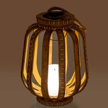Tabletop Solar Lamp W/handle, Iron+pp+pvc W/led Candle Ø24x30cm