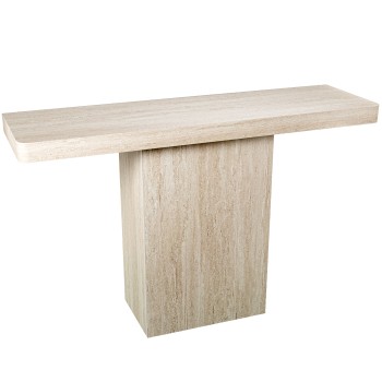 Console In Legno Naturale 120x35x75cm
